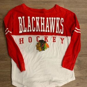 Chicago Blackhawks varsity shirt